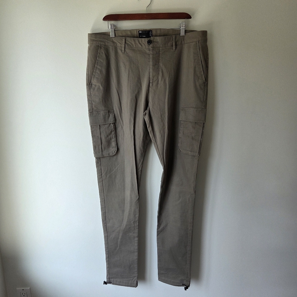 Men's Dark Khaki Cargo Pants